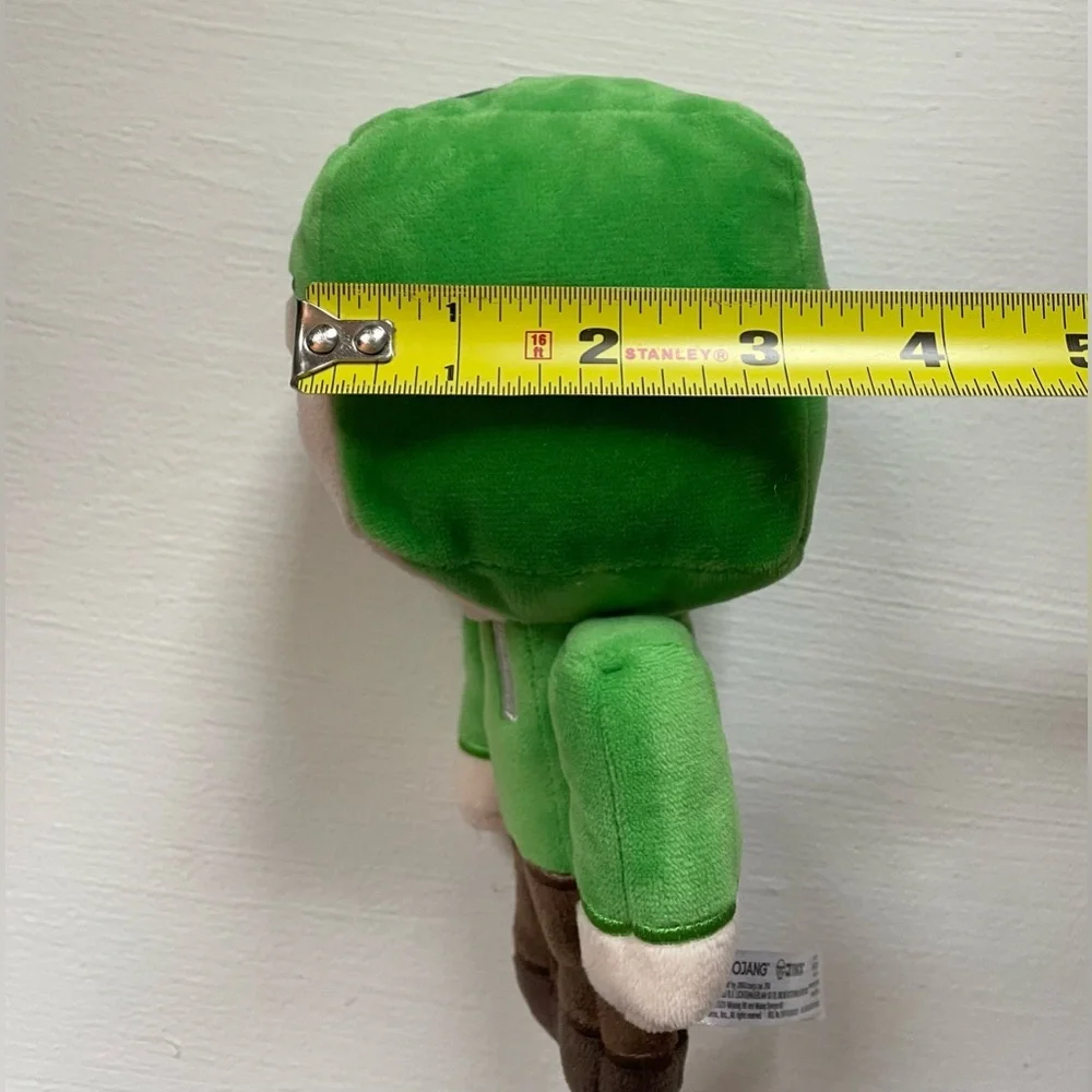 2020 JINX Minecraft plush happy explorer Alex in creeper costume 7 inch